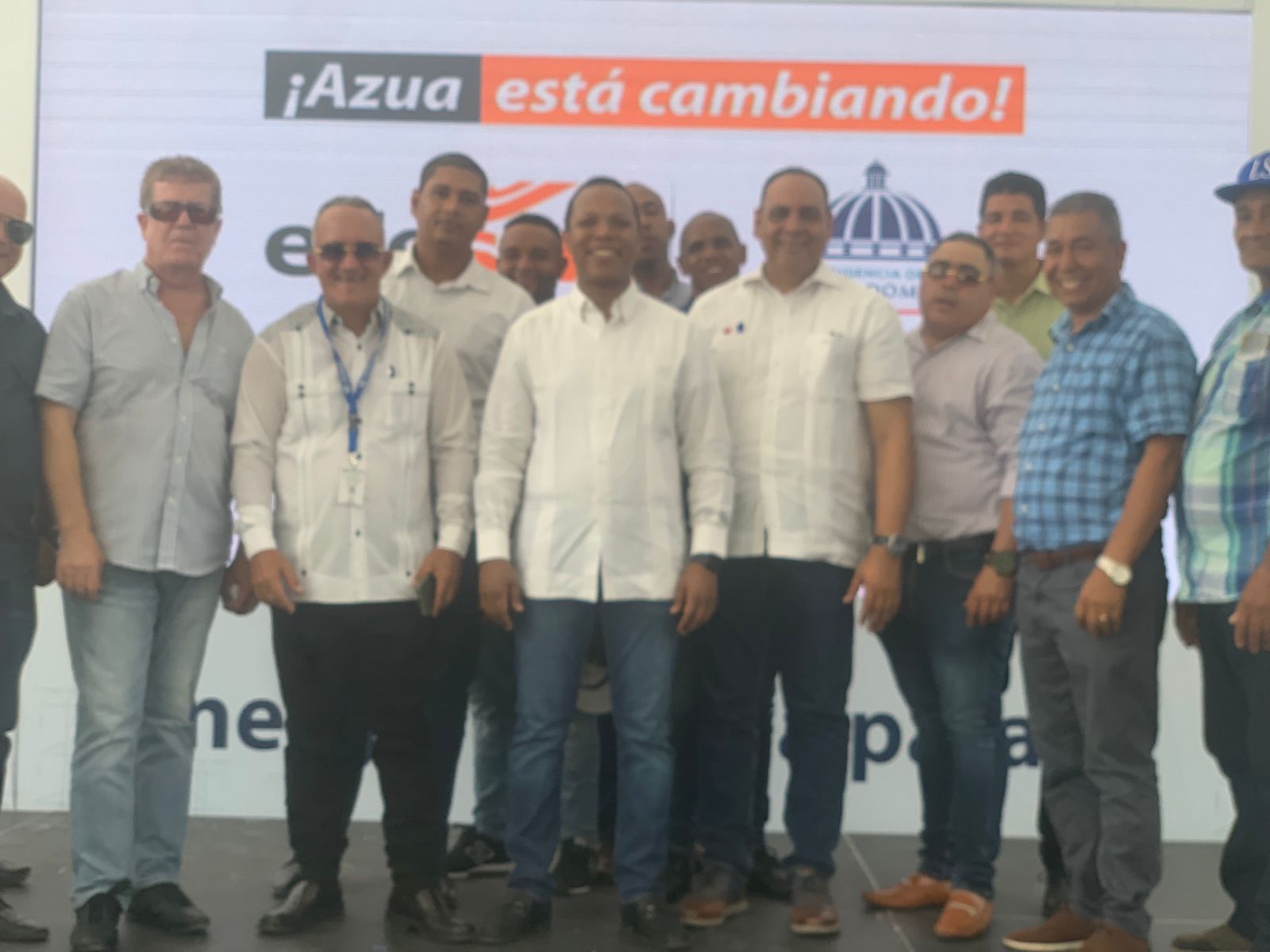 Apoyo estatal, conferencia edesur. ¡Azua está comprometida!
